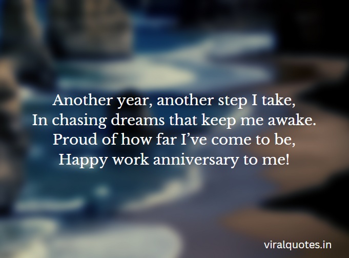 50+ Best Work Anniversary Quotes for Myself 1 work anniversary quotes for myself
