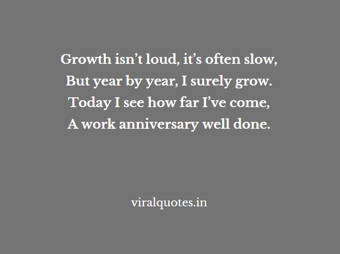50+ Best Work Anniversary Quotes for Myself 5 work anniversary quotes for myself